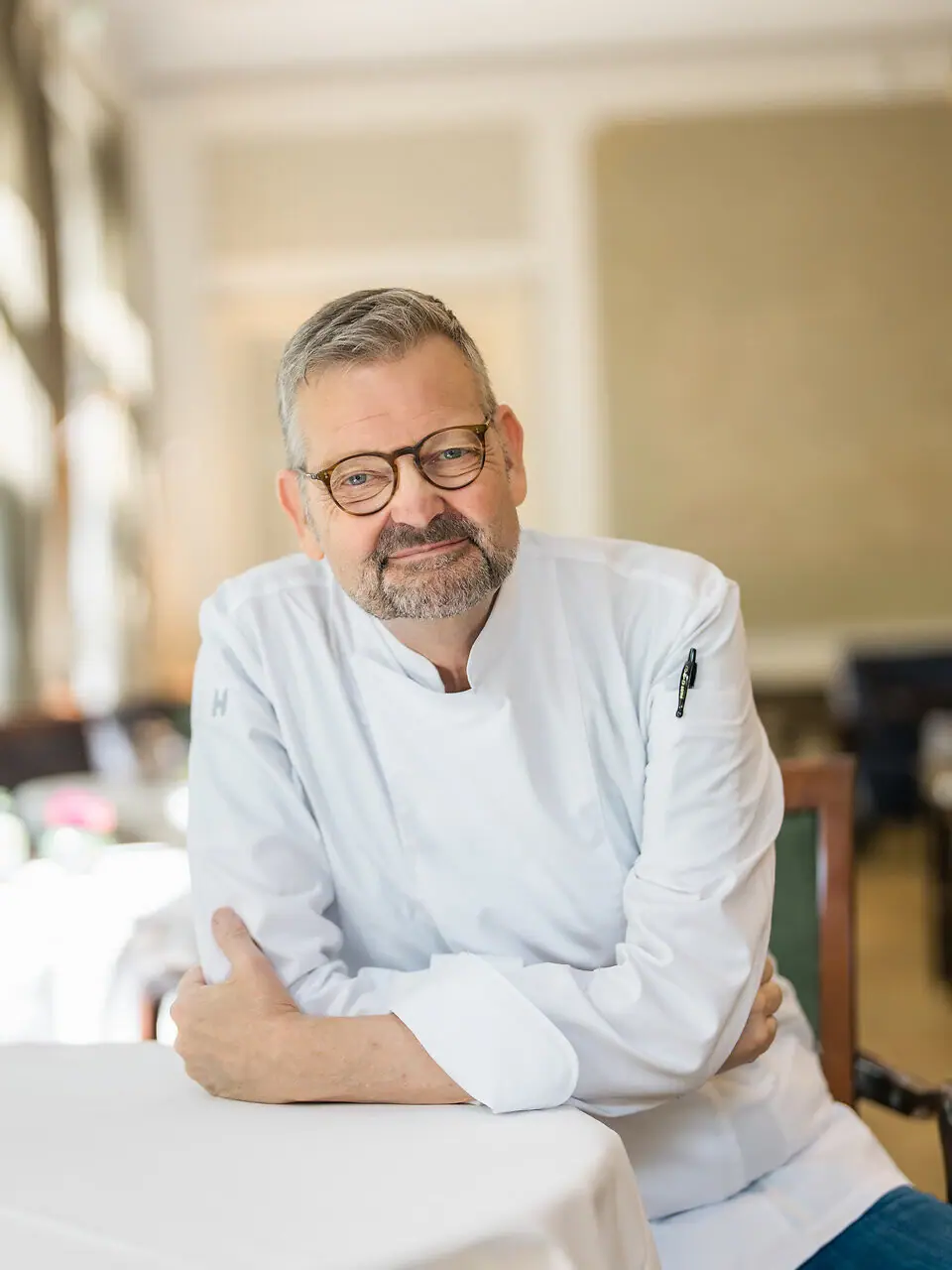 Chef cuisinier Thomas Martin Thomas Martin au restaurant Jacobs